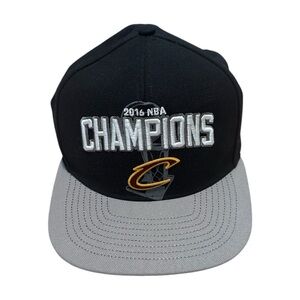 Cleveland Cavaliers NBA Champions 2016 Cap in Black & Gray NWOT *BRAND NEW*
